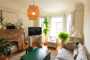 overhead living room lighting