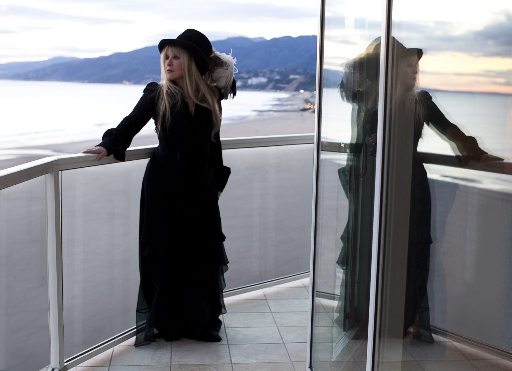 Stevie Nicks' style black dress